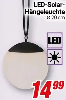 CENTERSHOP LED-Solar Hängeleuchte Angebot