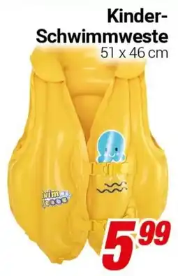CENTERSHOP Kinder Schwimmweste Angebot