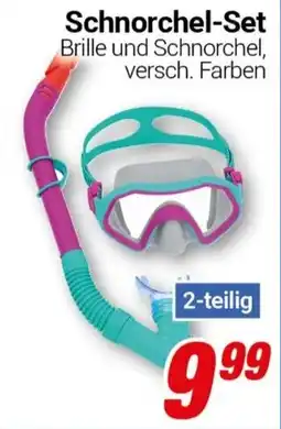 CENTERSHOP Schnorchel-Set Angebot