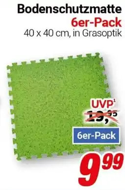 CENTERSHOP Bodenschutzmatte Angebot