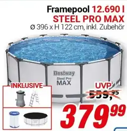 CENTERSHOP Framepool 12.690 | STEEL PRO MAX Angebot