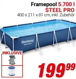 CENTERSHOP Framepool 5.700 | STEEL PRO Angebot