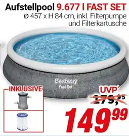 CENTERSHOP Aufstellpool 9.677 | FAST SET Angebot