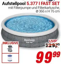 CENTERSHOP Aufstellpool 5.377 | FAST SET Angebot
