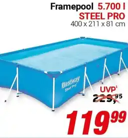 CENTERSHOP Framepool 5.700 | STEEL PRO Angebot