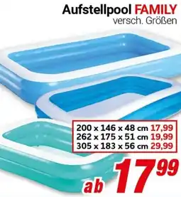 CENTERSHOP Aufstellpool FAMILY Angebot