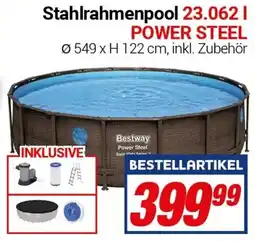 CENTERSHOP Stahlrahmenpool 23.062 I POWER STEEL Angebot