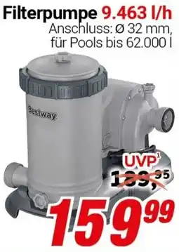 CENTERSHOP Filterpumpe 9.463 l/h Angebot