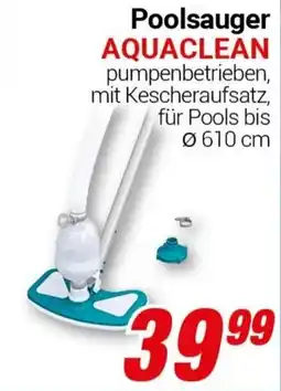 CENTERSHOP Poolsauger AQUACLEAN Angebot