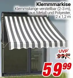 CENTERSHOP Klemmmarkise Angebot