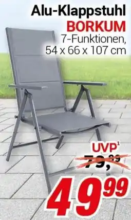 CENTERSHOP Alu-Klappstuhl BORKUM Angebot