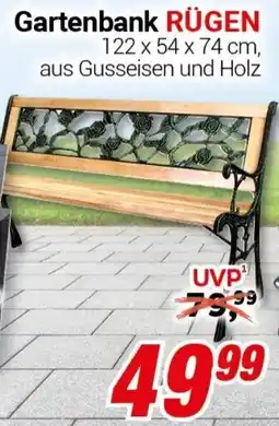 CENTERSHOP Gartenbank RÜGEN Angebot