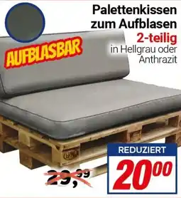 CENTERSHOP Palettenkissen zum Aufblasen Angebot