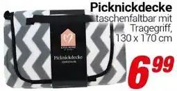 CENTERSHOP Picknickdecke Angebot