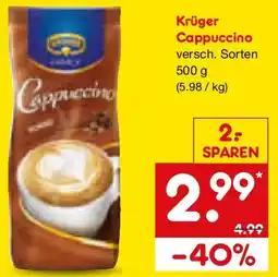 Netto Marken-Discount Krüger Cappuccino Angebot