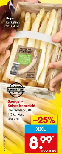 Netto Marken-Discount Spargel - Keiner ist perfekt Angebot