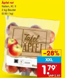 Netto Marken-Discount Äpfel rot Angebot