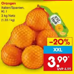 Netto Marken-Discount Orangen Angebot