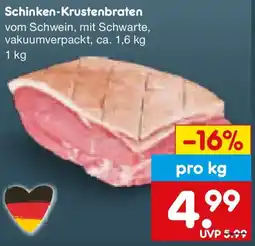 Netto Marken-Discount Schinken-Krustenbraten Angebot