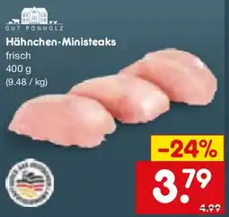 Netto Marken-Discount GUT PONHOLZ Hähnchen-Ministeaks Angebot