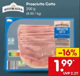 Netto Marken-Discount Hofmaier Prosciutto Cotto Angebot
