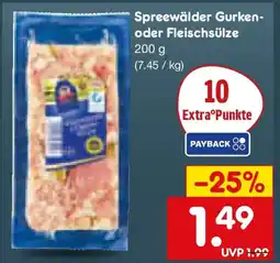 Netto Marken-Discount Spreewälder Gurken- oder Fleischsülze Angebot