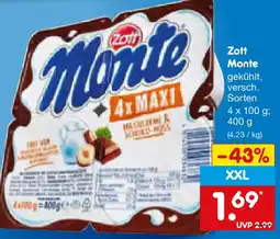 Netto Marken-Discount Zott Monte Angebot
