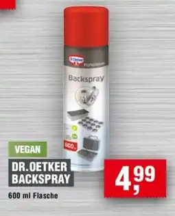 Handelshof DR. OETKER BACKSPRAY Angebot