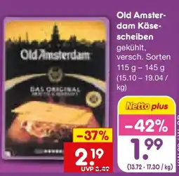 Netto Marken-Discount Old Amsterdam Käsescheiben Angebot