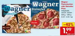 Netto Marken-Discount Wagner Flammkuchen oder Steinofen Pizza Angebot