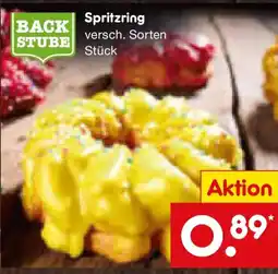 Netto Marken-Discount BACK STUBE Spritzring Angebot