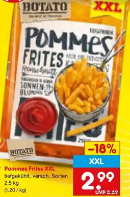 Netto Marken-Discount Pommes Frites XXL Angebot