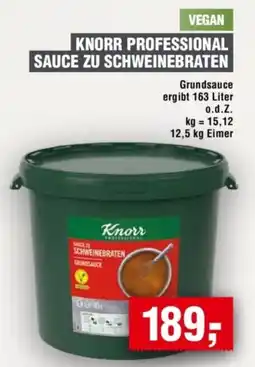 Handelshof KNORR PROFESSIONAL SAUCE ZU SCHWEINEBRATEN Angebot