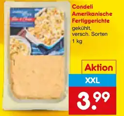 Netto Marken-Discount Condeli Amerikanische Fertiggerichte Angebot