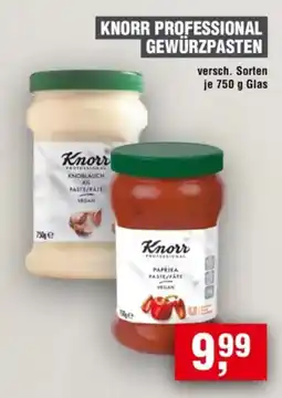 Handelshof KNORR PROFESSIONAL GEWÜRZPASTEN Angebot