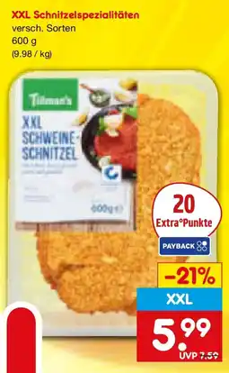 Netto Marken-Discount XXL Schnitzelspezialitäten Angebot