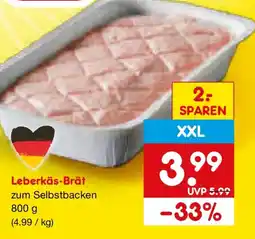Netto Marken-Discount Leberkäs-Brät Angebot