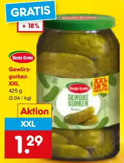 Netto Marken-Discount Beste Ernte Gewürzgurken XXL Angebot