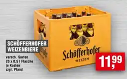 Handelshof SCHÖFFERHOFER WEIZENBIERE Angebot