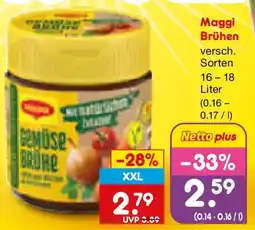 Netto Marken-Discount Maggi Brühen Angebot