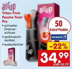 Netto Marken-Discount Air Up Tritan-Trinkflasche Twist Pro Angebot