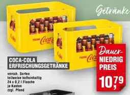 Handelshof COCA-COLA ERFRISCHUNGSGETRÄNKE Angebot