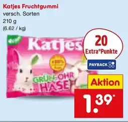 Netto Marken-Discount Katjes Fruchtgummi Angebot