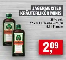Handelshof JÄGERMEISTER KRÄUTERLIKÖR MINIS Angebot