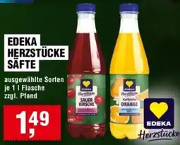 Handelshof EDEKA HERZSTÜCKE SÄFTE Angebot