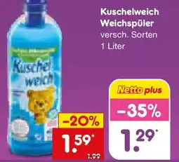 Netto Marken-Discount Kuschelweich Weichspüler Angebot