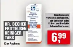 Handelshof DR. BECHER FRITTEUSEN REINIGER TABS Angebot