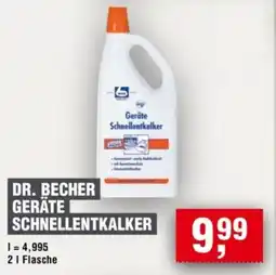 Handelshof DR. BECHER GERÄTE SCHNELLENTKALKER Angebot