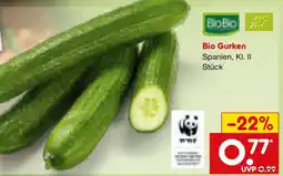 Netto Marken-Discount Bio Gurken Angebot
