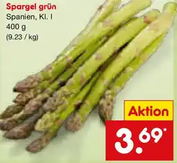 Netto Marken-Discount Spargel grün Angebot